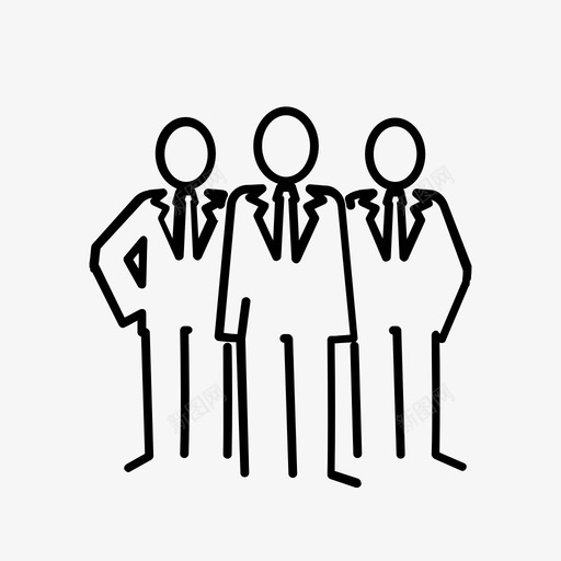 搜索引擎优化服务网络营销团队图标svg_新图网 https://ixintu.com 搜索引擎优化服务网络营销团队