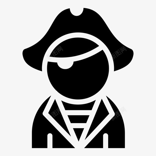 海盗狗屎船图标svg_新图网 https://ixintu.com 一只眼睛 专业人士 化身 卑鄙 海盗 狗屎 用户 男人 眼罩 船 黑暗