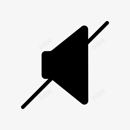 没有音乐静音没有音乐没有声音图标svg_新图网 https://ixintu.com 没有音乐 没有音乐没有声音 静音