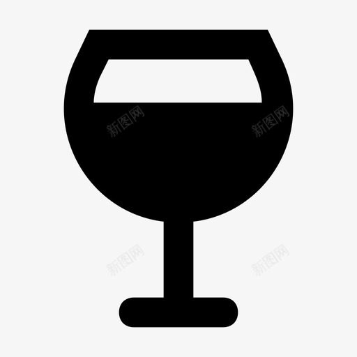 酒杯宽杯毛绒图标svg_新图网 https://ixintu.com 厨具材料设计图标 宽杯 时尚 毛绒 精致 酒杯 酒类 队形 饮料 鸡尾酒