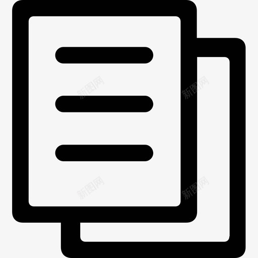 文件表格项目图标svg_新图网 https://ixintu.com 办公室 单位 文件 新文件 纸张 表格 项目