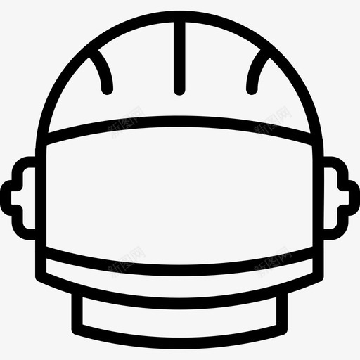 宇航员头盔宇宙太空服图标svg_新图网 https://ixintu.com 太空服 太阳能 宇宙 宇航员头盔 安全 盾牌 银河系 防护 面罩
