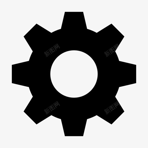 齿轮系统设置图标svg_新图网 https://ixintu.com 工程 机器 系统 著名图标字形 设置 调整工具 轮子 选项 首选项 齿轮