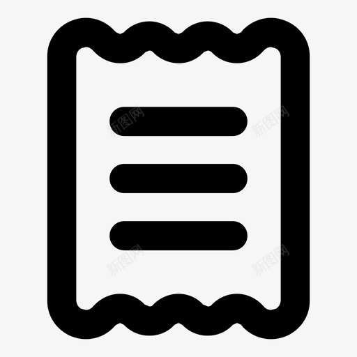 收据已指出列表图标svg_新图网 https://ixintu.com 列表 发票 已指出 收据 汇兑 票据 财务 货币 货币财务大纲粗体 采购 闪烁