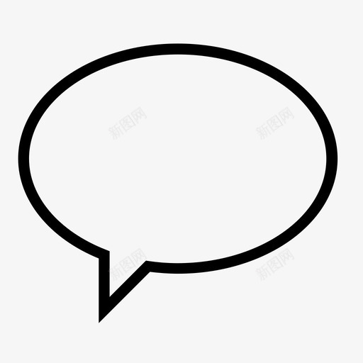 说话闲聊交谈图标svg_新图网 https://ixintu.com 交谈 声音 气球 泡泡 聊天 说话 闲聊