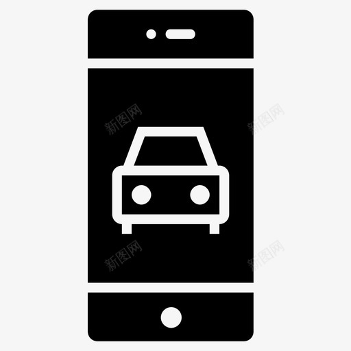 汽车驾驶室驱动器图标svg_新图网 https://ixintu.com 出租车 四轮车 展示件 旅行者 材料 汽车 移动和服务卷1固体 车辆 驱动器 驾驶室