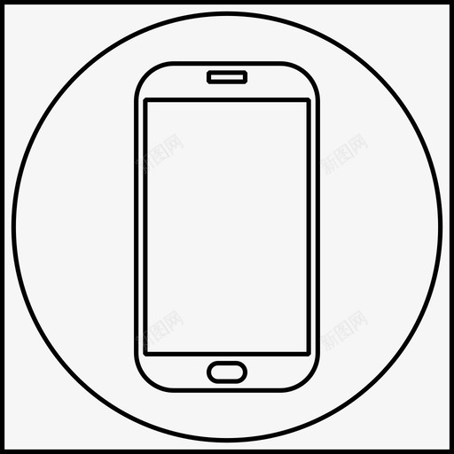 白色手机白色三星三星galaxy白色手机图标svg_新图网 https://ixintu.com 白色三星三星galaxy白色手机 白色手机