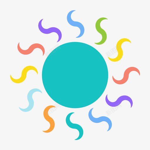 太阳明亮热图标svg_新图网 https://ixintu.com 天空 太阳 明亮 热 阳光