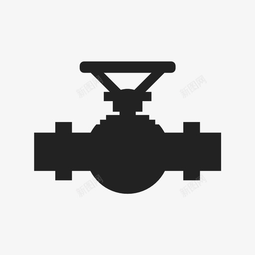 阀门加粗闸阀图标svg_新图网 https://ixintu.com 不 保留 出售 加粗 管道 金色 闸阀 阀门