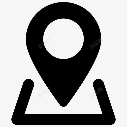 地图标识开始标志svg_新图网 https://ixintu.com 严重 位置 地图标识 开始 打开 方向 标志 车辆 这里