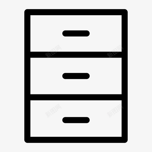 书柜学生笔记图标svg_新图网 https://ixintu.com 书柜 书籍 学生 室内 家具 教师 教育线 文件柜 档案 梳妆台 班级 笔记
