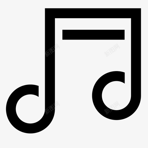 音乐声音歌曲图标svg_新图网 https://ixintu.com Heart itunes spotify 合唱 合唱团 声音 收听 歌唱团 歌曲 线路图标 音乐 音符