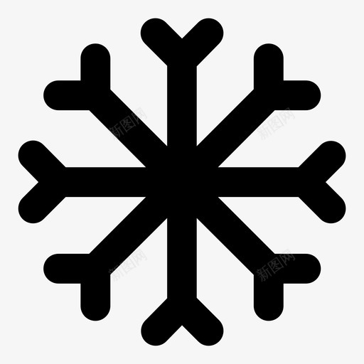 雪花有趣的图案水晶漫反射图标svg_新图网 https://ixintu.com 冬天 冰晶 各种形状大小 大自然 寒冷 有趣的图案 水晶漫反射 结构独特 自然轮廓大胆 雪花