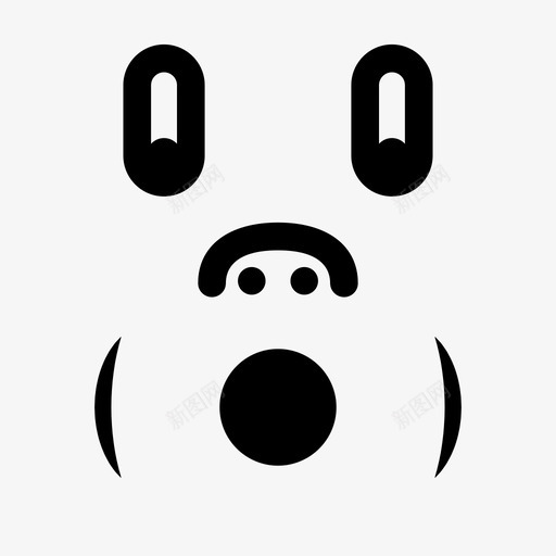 惊讶不知所措好奇图标svg_新图网 https://ixintu.com 不知所措 不解 吃惊 好奇 怪诞 惊讶 猴子 疑惑 脸 脸的表情 震惊