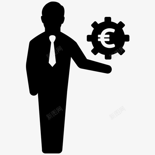 投资者银行家商人图标svg_新图网 https://ixintu.com 商业 商人 商人第二卷 基金 投资者 欧元 股票经纪人 货币 金融 银行家