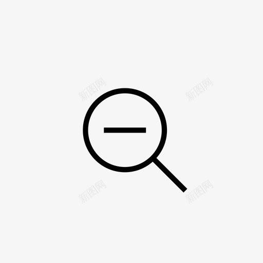 缩小推迟加图标svg_新图网 https://ixintu.com 96x96像素完美瘦用户界面 删除 加 另一个 应用程序接口48x48 推迟 放大镜 新 缩小