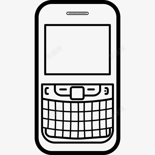带按钮工具和器具的电话图标svg_新图网 https://ixintu.com 工具和器具的电话 带按钮