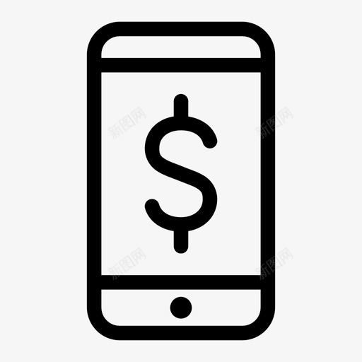 手机银行nope手机转账图标svg_新图网 https://ixintu.com bold businessfinance图表完整的线路 commerce gold hold nope self 手机购买 手机转账 手机银行 移动支付
