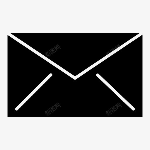 邮件否邮寄图标svg_新图网 https://ixintu.com 保留 否 已售出 电子邮件 粗体 邮件 邮寄 金色