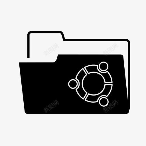 ubuntu文件夹收集文件夹来组织文件图标svg_新图网 https://ixintu.com ubuntu文件夹 收集文件夹来组织文件