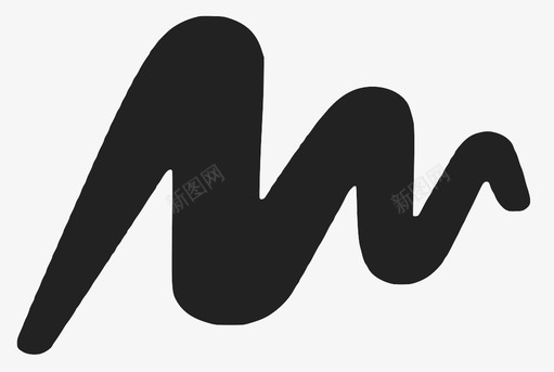 签名型高加号图标svg_新图网 https://ixintu.com addition andresvelasquez another bw delete logo 加号 签名型 高