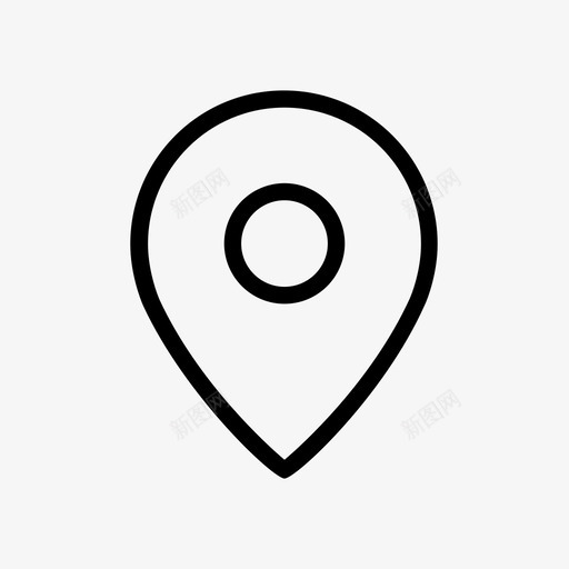地图标记图标点图钉svg_新图网 https://ixintu.com gps引脚 位置 原点 图钉 地图指针 地图标记图标 地理位置 指针标记干净图标 点 目的地