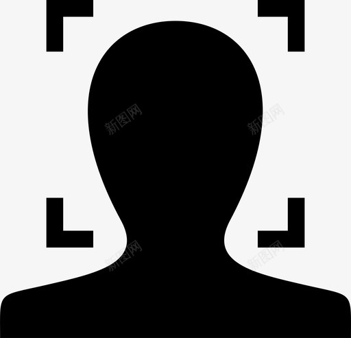 面部扫描仪kyc用户信息图标svg_新图网 https://ixintu.com kyc 保留 否 定义用户 已售 帐户 用户信息 粗体 面部扫描仪 黄金