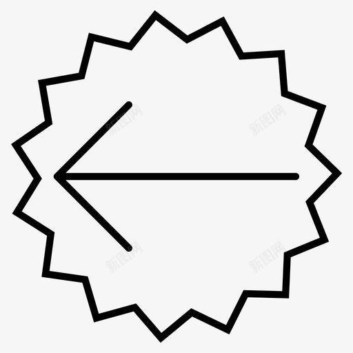 左箭头此方向上一个图标svg_新图网 https://ixintu.com 上一个 导航 左箭头 左转向 方向 此方向 箭头左上 返回