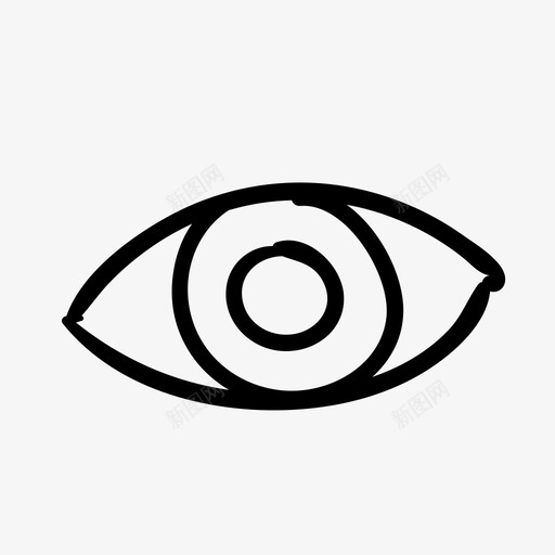 眼睛分析弓箭手图标svg_新图网 https://ixintu.com 互联网2 分析 开始 弓箭手 标志 点击 看 眼睛 视图