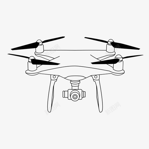 无人机空中dji图标svg_新图网 https://ixintu.com dji 小型 幻影 新闻 无人机 机器人 空中 间谍 飞行