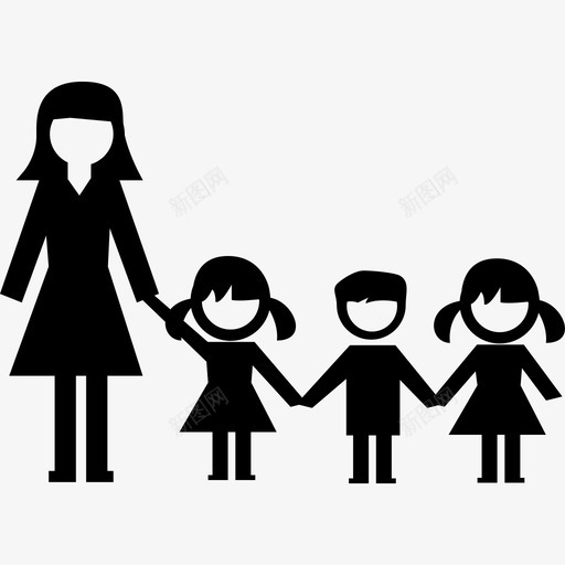 幼儿园儿童和教师教育学术1图标svg_新图网 https://ixintu.com 学术1 幼儿园儿童和教师 教育