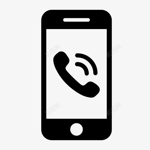 移动电话电话联系人图标svg_新图网 https://ixintu.com 已接电话 手机 电话 移动电话 移动集合1 联系人