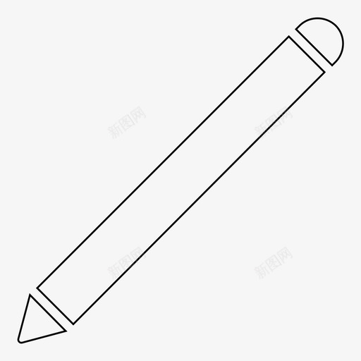 画画素描图标svg_新图网 https://ixintu.com 画画 素描