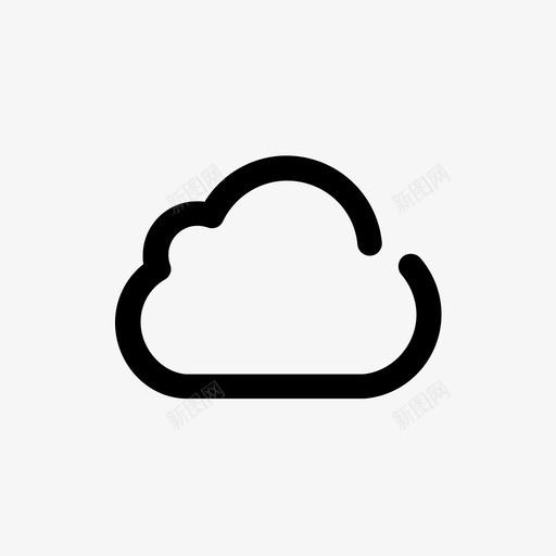 云上方驱动器图标svg_新图网 https://ixintu.com icloud 上方 云 天空 存储 绒毛 迷你线图标第二卷 降水 驱动器