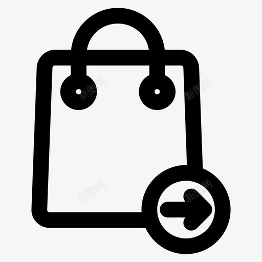 购物袋下一个销售权利图标svg_新图网 https://ixintu.com 权利 添加到购物车 纸袋 网上购买 设计师 购买 购物袋 购物袋下一个 销售