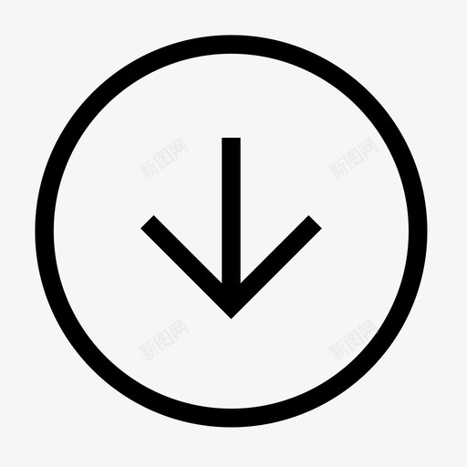 向下箭头跳动浪涌图标svg_新图网 https://ixintu.com 96x96像素完美瘦用户界面 下载 向下 向下箭头 圆圈 应用程序接口48x48 无线 智能手机 浪涌 爆发 跳动