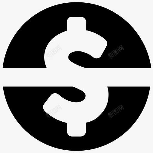 免费不付款未付款图标svg_新图网 https://ixintu.com 不付款 价格 免费 成本 成本更低 无钱 未付款 空 美元 购买