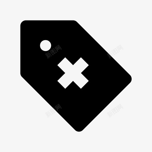 医院标签疾病药房图标svg_新图网 https://ixintu.com 临终关怀 医务室 医生 医疗和健康材料图标 医疗标签 医院标签 疾病 药房 诊所