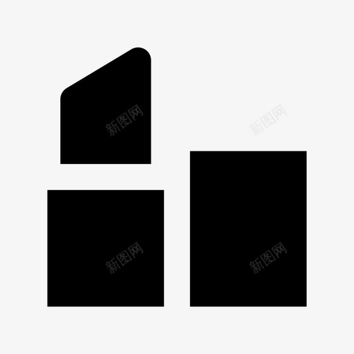 唇膏美容和SPA材料立体图标svg_新图网 https://ixintu.com 唇膏 美容和SPA材料立体图标