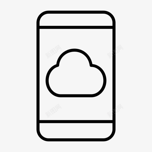 云手机小工具屏幕通知图标svg_新图网 https://ixintu.com intexcloud nextbit 云手机 小工具 屏幕通知 技术 智能手机 触摸屏