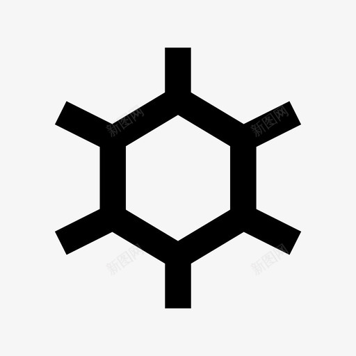 分子医疗和健康材料图标svg_新图网 https://ixintu.com 分子 医疗和健康材料图标