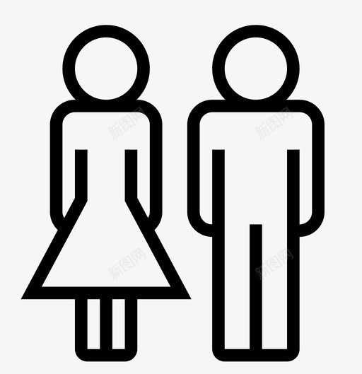 男人和女人妻子人图标svg_新图网 https://ixintu.com 丈夫 人 佩伦斯 夫妇 妻子 用户和人 男人和女人