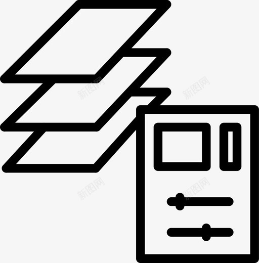 层属性潮汐脉冲图标svg_新图网 https://ixintu.com cad 互联网 层属性 振荡 无线 潮汐 脉冲 计算机辅助设计 设计2dcad轮廓集1