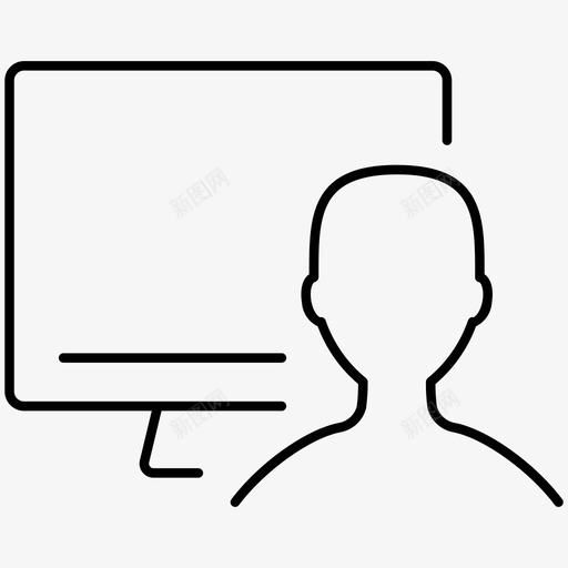 计算机用户已售出否图标svg_新图网 https://ixintu.com 保留 否 工作 已售出 桌面工作 监视器 粗体 计算机用户 黄金