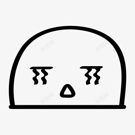 哭泣涂鸦微笑悲伤图标svg_新图网 https://ixintu.com 哭泣涂鸦 微笑 悲伤 情绪 涂鸦笑脸 笑脸 绘画 艺术 表情 表情符号
