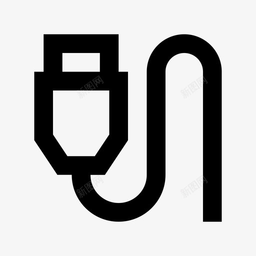 usb插头usb线usb连接器图标svg_新图网 https://ixintu.com usb插头 usb电缆 usb线 usb连接器 充电 微型usb 电子设备 电子设备和设备材料图标 电源 计算机