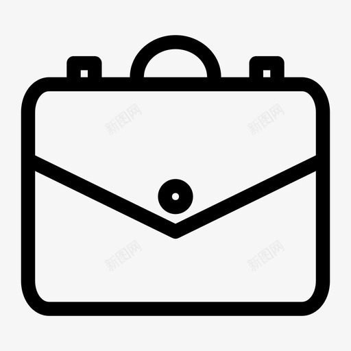 公文包教师手提箱图标svg_新图网 https://ixintu.com 会议 公文包 办公室 包 卡普托 商人 手提箱 教师 文件 钱包