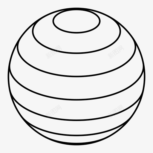 球体圆形地球图标svg_新图网 https://ixintu.com 世界 全球 圆形 地球 球体 纬度 行星