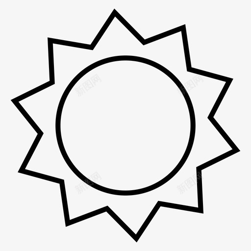 太阳天气太阳能量图标svg_新图网 https://ixintu.com 中心 天气 太阳 太阳天气 太阳能汽车 太阳能量 恒星 星系 热 热源