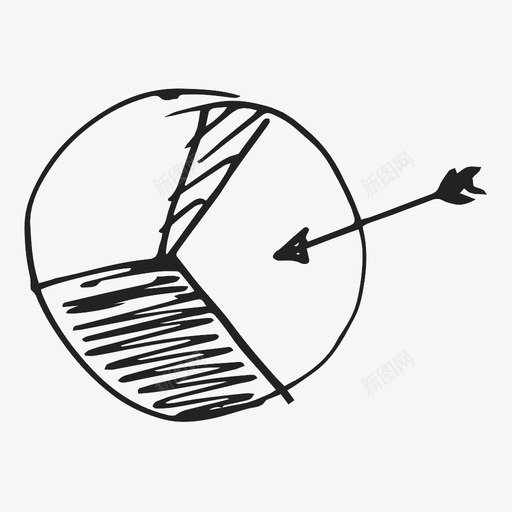 饼图软件结果图标svg_新图网 https://ixintu.com 商务 市场营销 移动工作 结果 网络工作 计划 计算机工作 软件 饼图